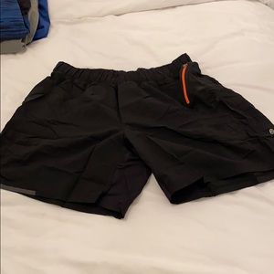 Lululemon men’s running shorts. Size medium.